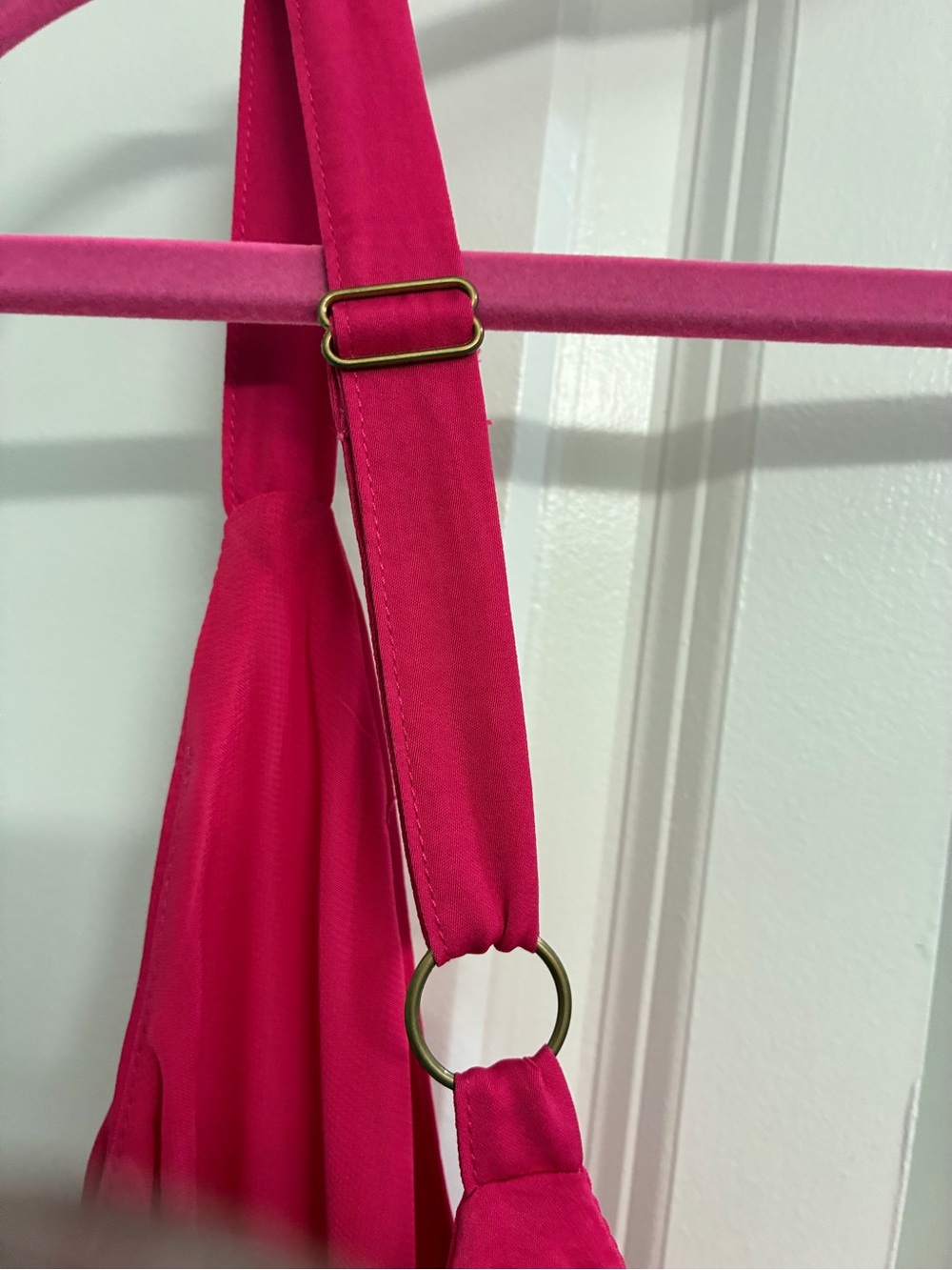 Ashley Stewart Fuchsia Strapless Jumpsuit - Picture 10 of 11